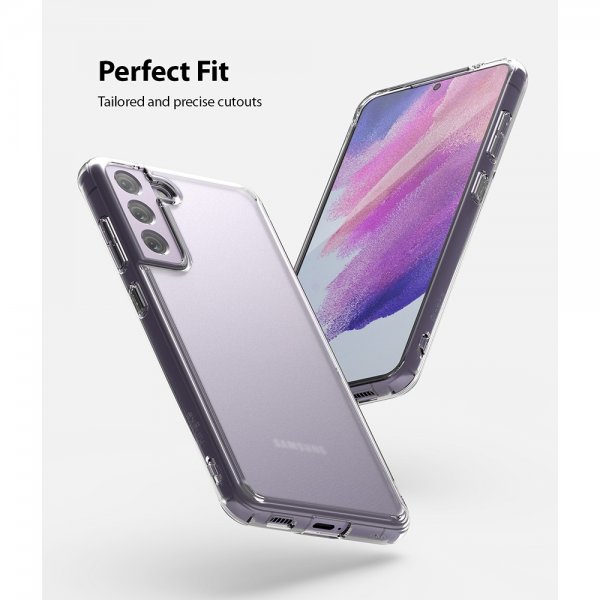 Ringke Samsung Galaxy S21 FE Deksel Fusion Matte Matte Clear