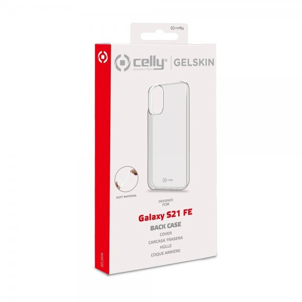 Celly Samsung Galaxy S21 FE Deksel GELSKIN Transparent