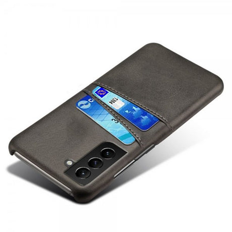 Samsung Galaxy S21 FE Deksel To Kortlommer Svart