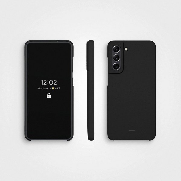 agood company Samsung Galaxy S21 FE Deksel Växtbaserat Charcoal Black