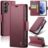 CaseMe Samsung Galaxy S21 Etui 023 Series Rød