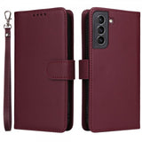Betopnice Samsung Galaxy S21 Etui Avtagbart Deksel 005 Rød