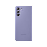 Samsung Original Galaxy S21 Etui Smart Clear View Cover Violet