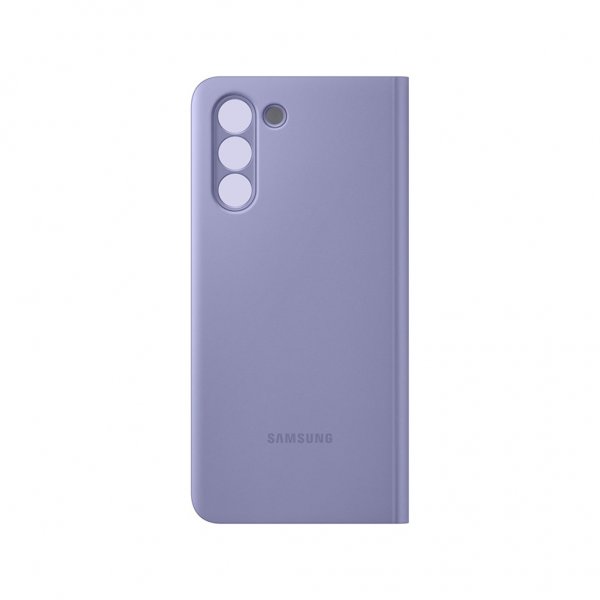 Samsung Original Galaxy S21 Etui Smart Clear View Cover Violet