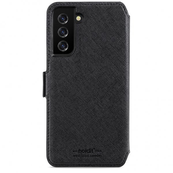 holdit Samsung Galaxy S21 Etui Stockholm Avtakbart Deksel Svart
