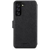 holdit Samsung Galaxy S21 Etui Stockholm Avtakbart Deksel Svart