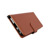 Samsung Galaxy S21 Etui med Stativ Brun