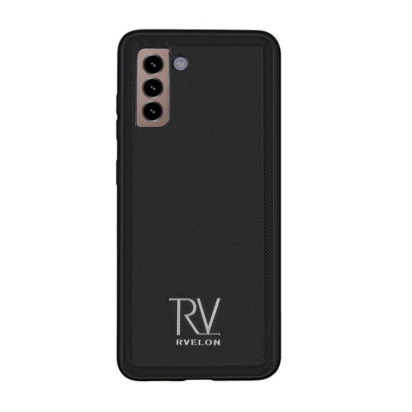 Rvelon Samsung Galaxy S21 Plus Etui Detachable Wallet Case Svart