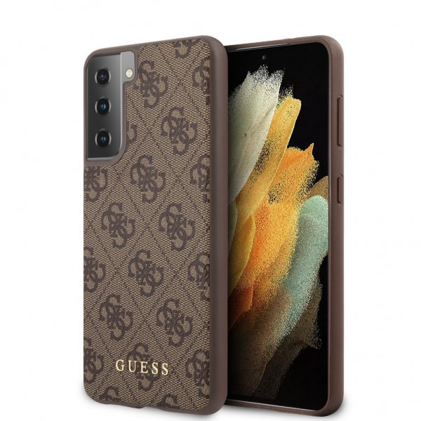 Guess Samsung Galaxy S21 Plus Deksel 4G Brun