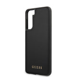 Guess Samsung Galaxy S21 Plus Deksel Skinntekstur Svart