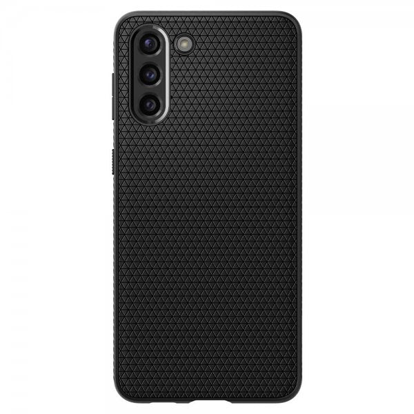 Spigen Samsung Galaxy S21 Plus Deksel Liquid Air Matte Black