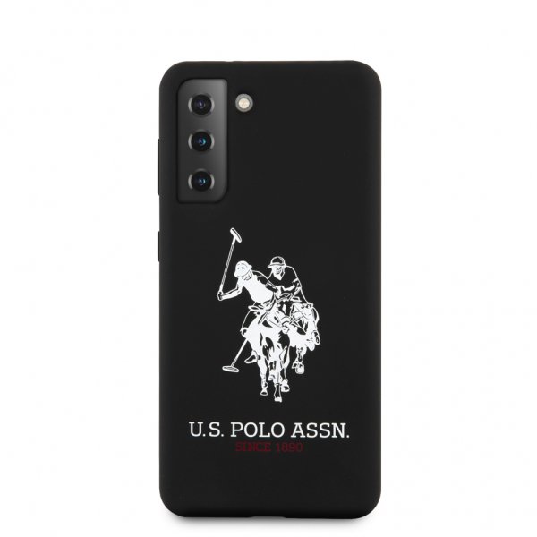 U.S. Polo Samsung Galaxy S21 Plus Deksel med Logo Svart