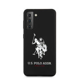 U.S. Polo Samsung Galaxy S21 Plus Deksel med Logo Svart