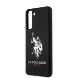 U.S. Polo Samsung Galaxy S21 Plus Deksel med Logo Svart
