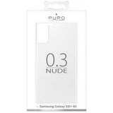 Puro Samsung Galaxy S21 Plus Deksel Nude Gjennomsiktig Klar