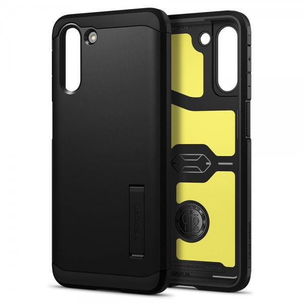 Spigen Samsung Galaxy S21 Plus Deksel Tough Armor Svart