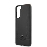Mercedes Benz Samsung Galaxy S21 Deksel Logo Perforert Svart