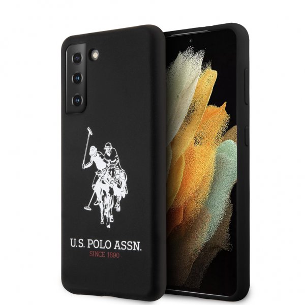 U.S. Polo Samsung Galaxy S21 Deksel med Logo Svart