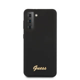 Guess Samsung Galaxy S21 Deksel Metal Logo Svart