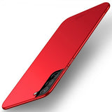 Mofi Samsung Galaxy S21 Deksel Shield Slim Rød