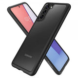Spigen Samsung Galaxy S21 Deksel Ultra Hybrid Matte Black