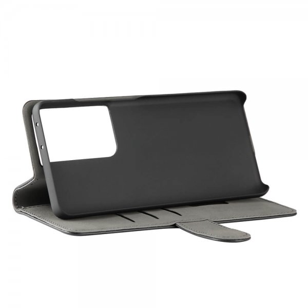 Gear Samsung Galaxy S21 Ultra Etui med Kortlomme Svart