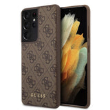 Guess Samsung Galaxy S21 Ultra Deksel 4G Brun