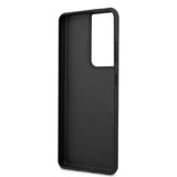 Guess Samsung Galaxy S21 Ultra Deksel Skinntekstur Svart