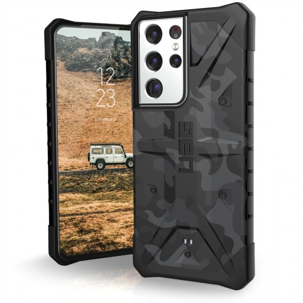 Urban Armor Gear (UAG) Samsung Galaxy S21 Ultra Deksel Pathfinder Midnight Camo