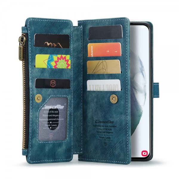 CaseMe Samsung Galaxy S22 Etui C30 Series Petrol