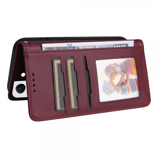 Betopnice Samsung Galaxy S22 Etui Avtagbart Deksel 005 Rød