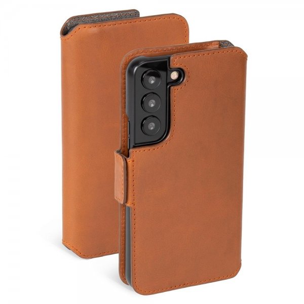 Kavaj Samsung Galaxy S22 Etui Phoenix Brun