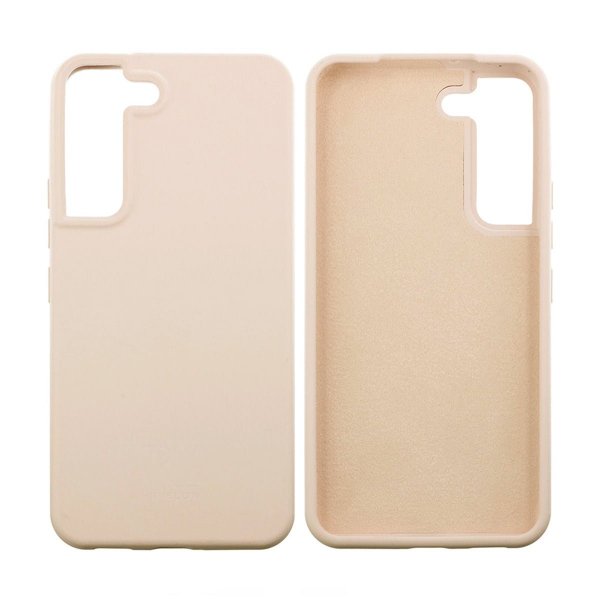 Rvelon Samsung Galaxy S22 Deksel Silikon Beige