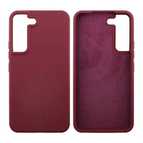 Rvelon Samsung Galaxy S22 Deksel Silikon Rød