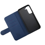 Rvelon Samsung Galaxy S22 Etui Detachable Wallet Case Blå