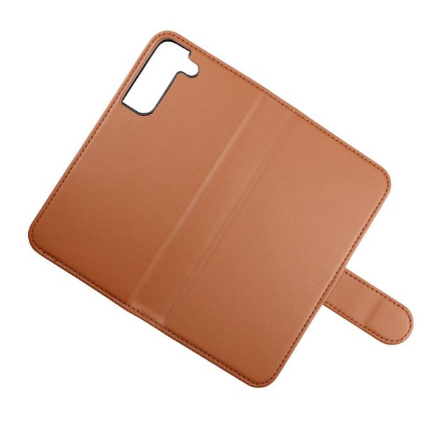 Rvelon Samsung Galaxy S22 Etui Detachable Wallet Case Brun