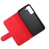 Rvelon Samsung Galaxy S22 Etui Detachable Wallet Case Rød
