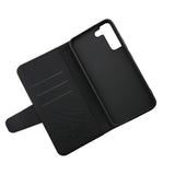 Rvelon Samsung Galaxy S22 Etui Utbrettbar Kortlomme Svart