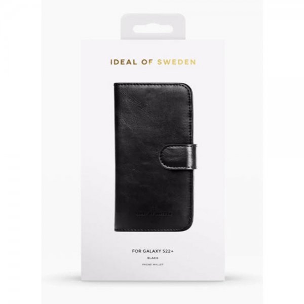 Ideal of Sweden Samsung Galaxy S22 Plus Etui Magnet Wallet+ Svart