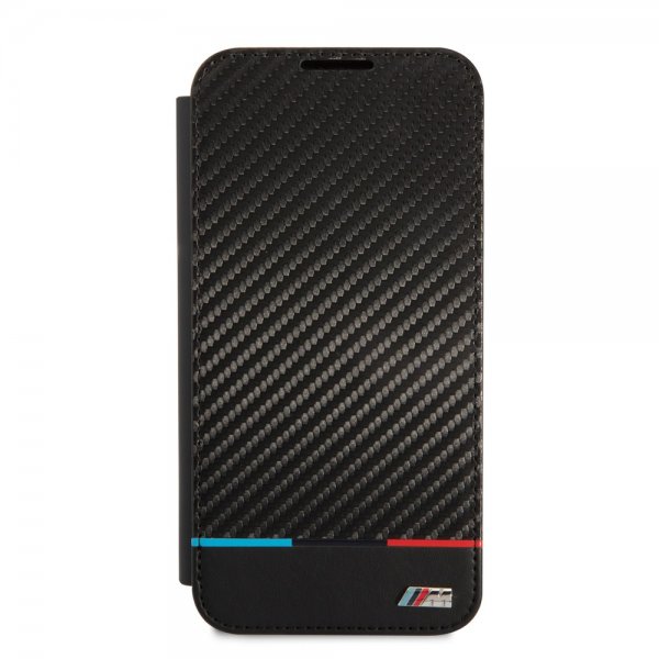 BMW Samsung Galaxy S22 Plus Etui Tricolor Stripe Carbon Svart