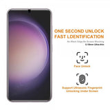 ENKAY Samsung Galaxy S22 Plus/Galaxy S23 Plus Skjermbeskytter Monteringsramme Easy Install