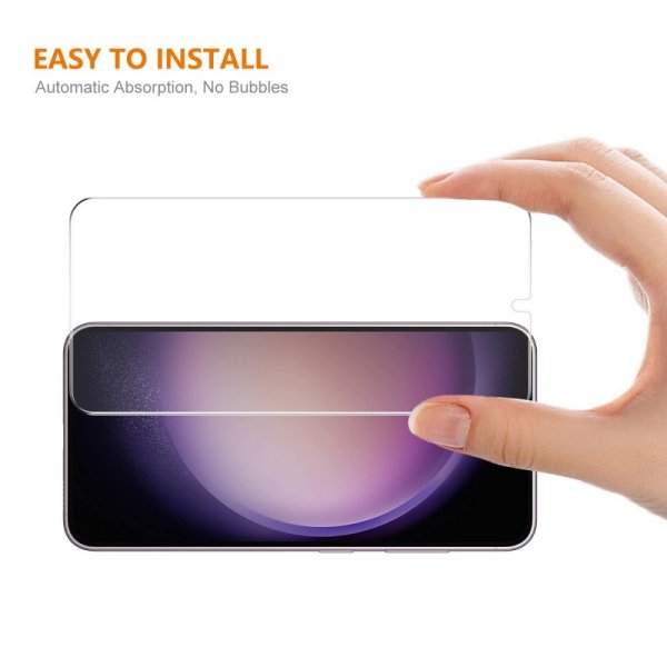 ENKAY Samsung Galaxy S22 Plus/Galaxy S23 Plus Skjermbeskytter Monteringsramme Easy Install