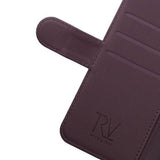 Rvelon Samsung Galaxy S22 Plus Etui Detachable Wallet Case Lilla