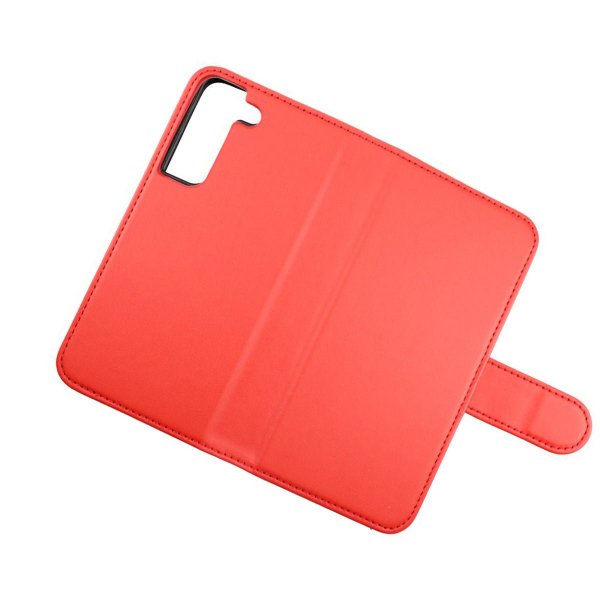 Rvelon Samsung Galaxy S22 Plus Etui Detachable Wallet Case Rød