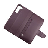 Rvelon Samsung Galaxy S22 Plus Etui Utbrettbar Kortlomme Lilla
