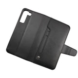 Rvelon Samsung Galaxy S22 Plus Etui Utbrettbar Kortlomme Svart