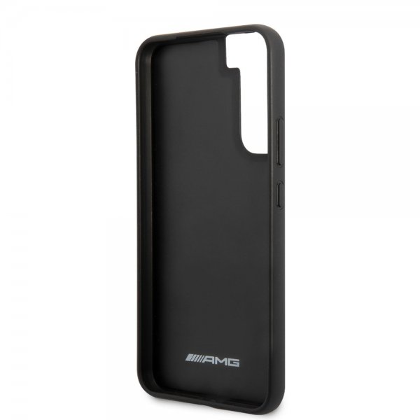 AMG Samsung Galaxy S22 Plus Deksel Debossed Lines Svart
