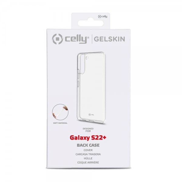 Celly Samsung Galaxy S22 Plus Deksel GELSKIN Transparent