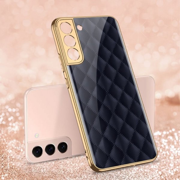 GKK Samsung Galaxy S22 Plus Deksel Motiv Blåa Esker