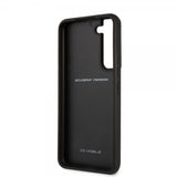 Ferrari Samsung Galaxy S22 Plus Deksel Real Carbon Metal Logo Svart